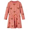 Vestido para crian&ccedil;a rosa-velho 140