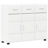 vidaXL Buffet FLORIN 88,5 x 30,5 x 73 cm Branco Derivados de Madeira