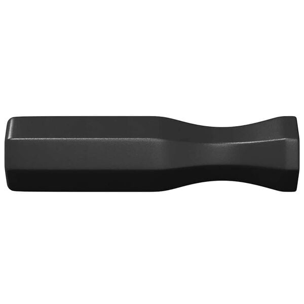 vidaXL Bra&ccedil;os de Mesa de Futebol 10 pcs Preto 3,1 x 3,1 x 17,8 cm