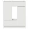vidaXL Aparador c/ gavetas e portas 73x31x90 cm branco