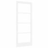 vidaXL Porta Interna ORKDAL Branco Primer 83 x 202 cm