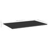vidaXL Prateleiras estante 4pcs 80x50x1,5cm contrapl. preto brilhante