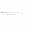 vidaXL Estrutura de Toldo Branco 400 &times; 350 cm Alum&iacute;nio