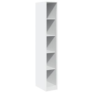 vidaXL Roupeiro 30x50x200 cm derivados de madeira branco