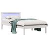 vidaXL Estrutura da Cama Branco 80 x 200 cm Madeira de Pinheiro S&oacute;lida