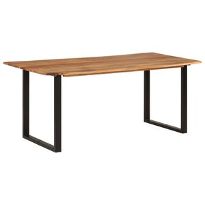 vidaXL Mesa de jantar 180x90x76 cm madeira de ac&aacute;cia maci&ccedil;a