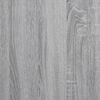 vidaXL Mesa consola 100x32x75 cm derivados de madeira cinzento sonoma