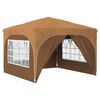 vidaXL Tenda de Festa Pop-up 290 x 290 x 245 cm Bege
