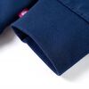 Sweatshirt para criança azul-marinho 92