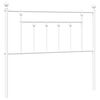 vidaXL Cabeceira de substitui&ccedil;&atilde;o 100 cm metal branco
