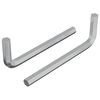 vidaXL Chave Hexagonal 2 unid. Prateado 32 x 86 mm A&ccedil;o