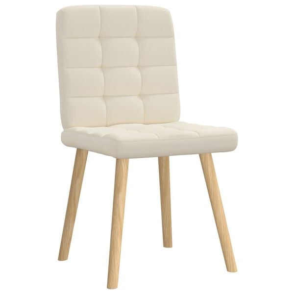 vidaXL Cadeiras de jantar 4 pcs linho