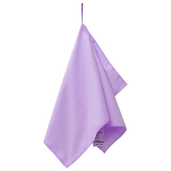 vidaXL Toalhas Esportivas 2 pcs Roxo 50 x 30 cm Poli&eacute;ster e poliamida