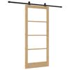 vidaXL Porta Deslizante ORKDAL Natural 93 x 211 cm