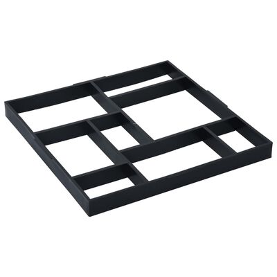 vidaXL Moldes de pavimento 2 pcs 50,4x50,4x4,3 cm plástico