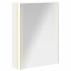 vidaXL Arm&aacute;rio de Espelho para Banheiro Branco 53,5 x 15,5 x 70 cm