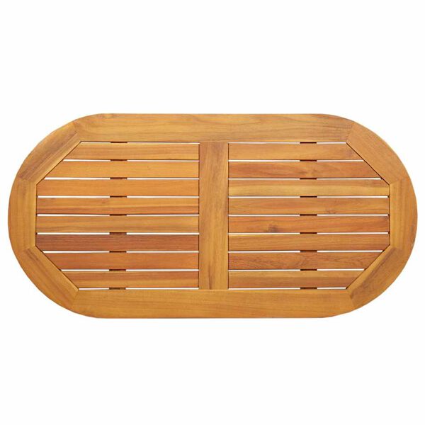 vidaXL Tampo de Mesa Castanho 100 x 50 x 2 cm Madeira S&oacute;lida de Ac&aacute;cia