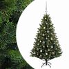 vidaXL &Aacute;rvore de Natal Artificial com Bolas 120 cm 150 LED