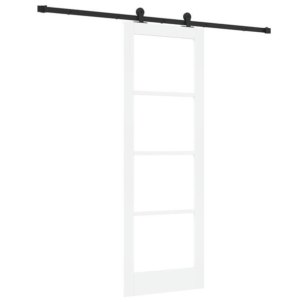 vidaXL Porta Deslizante ORKDAL Branco 73,5 x 211 cm
