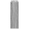 vidaXL Estante 102x32x102 cm derivados de madeira cinzento sonoma