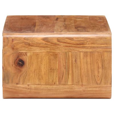 vidaXL Mesa de centro 90x50x30 cm madeira de acácia maciça