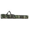 vidaXL Saco para cana de pesca 150 cm tecido oxford camuflagem verde