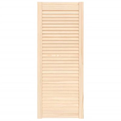 vidaXL Porta de armário com design de persiana pinho maciço