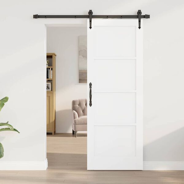 vidaXL Porta Deslizante ORKDAL Branco 73,5 x 198,5 cm