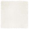 vidaXL Tapete de de ovelha sint&eacute;tica TAFALLA Branco 160 x 160 cm