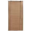Estore de enrolar 140 x 160 cm bambu castanho