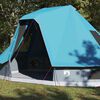 vidaXL Barraca Tipi Familiar com telhado Azul 466 x 310 x 240 cm
