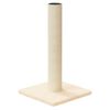 vidaXL Poste arranhador para gatos 22x22x45 cm cor creme