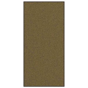 vidaXL Tapete de Entrada Marrom e Preto 120 x 250 cm 100% Poliamida