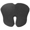 vidaXL Almofada assento Cinza Escuro 50 x 43 x 10 cm Espuma de Mem&oacute;ria