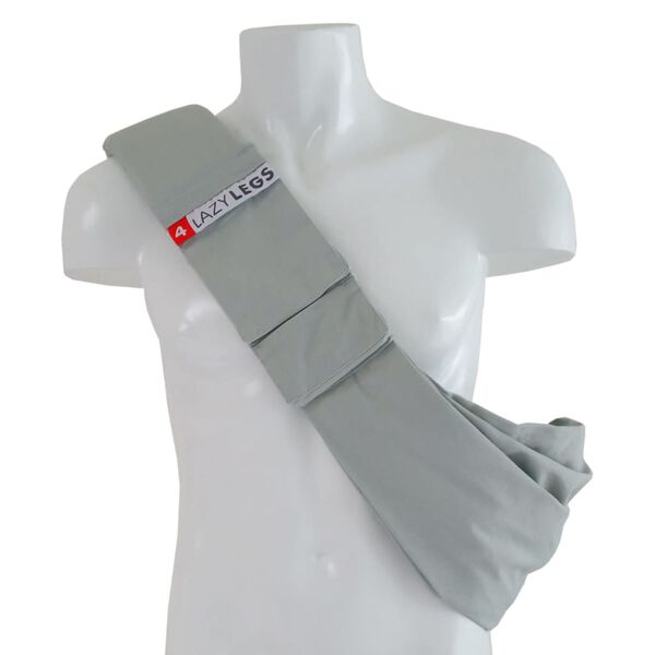 4Lazylegs Transportador de animais Pocket Canvas 15 kg lona cinza 2156