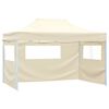 vidaXL Tenda de Festa Creme 280 x 410 x 315 cm Tecido Oxford