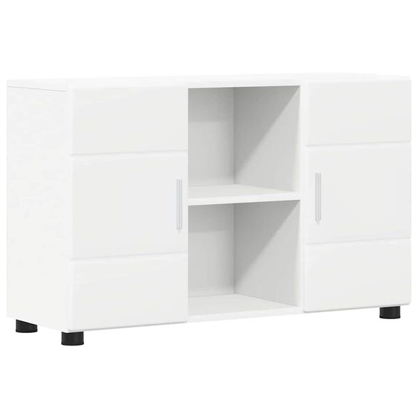 vidaXL Buffet Branco 88,5 x 30,5 x 55,5 cm Madeira processada