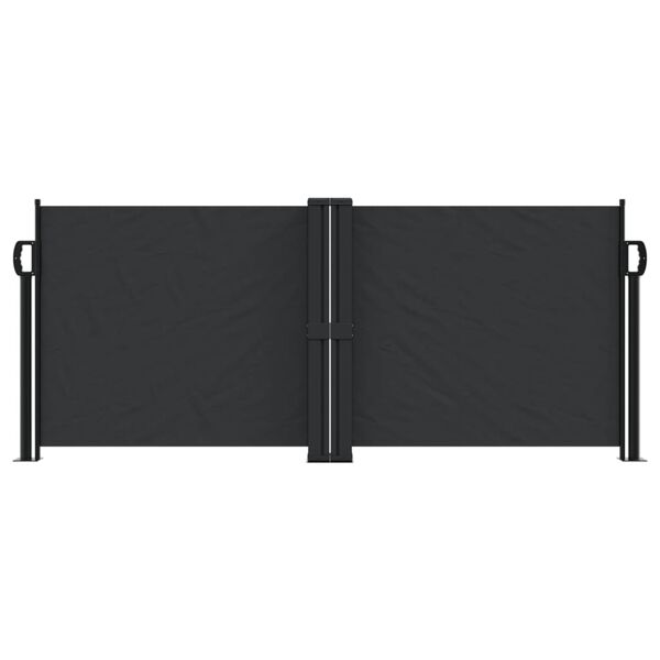 vidaXL Toldo lateral retr&aacute;til 100x600 cm preto