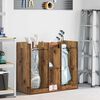 vidaXL Arm&aacute;rio de Golfe Liso Madeira antiga 102 x 45 x 85,5 cm