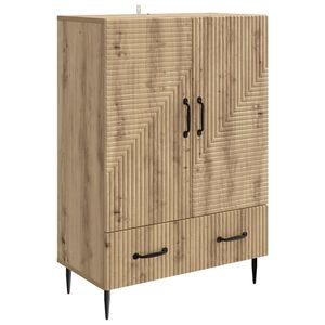 vidaXL Buffet Carvalho Arttisan 66 x 34,5 x 95 cm Derivados de Madeira