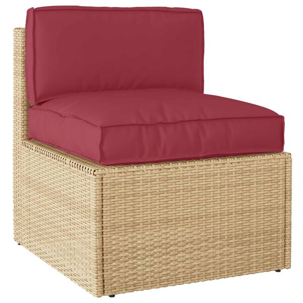 vidaXL Almofada Folha Padr&atilde;o de Folhas 80 x 80 x 52 cm Tecido Oxford