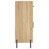 vidaXL Aparador 69,5x34x90 cm derivados de madeira carvalho sonoma