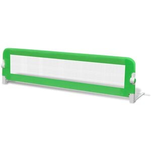 Toddler Barra de seguran&ccedil;a para cama 150 x 42 cm verde