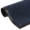 vidaXL Tapete de entrada tufado 60x150 cm azul