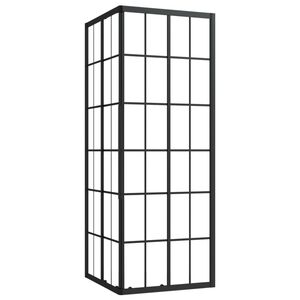 vidaXL Cabine de duche ESG 80x80x180 cm
