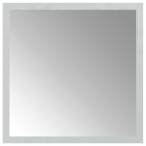 vidaXL Espelho de banheiro LED Transparente 30 x 30 cm vidro temperado