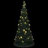 vidaXL &Aacute;rvore Natal pop-up artificial pr&eacute;-iluminada 210 cm verde