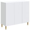 vidaXL Buffet Branco 89 x 34,5 x 80 cm Derivados de Madeira