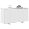 vidaXL Buffet Branco 135 x 41 x 75 cm Madeira processada