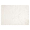 vidaXL Tapete de de ovelha sint&eacute;tica TAFALLA Branco 120 x 170 cm